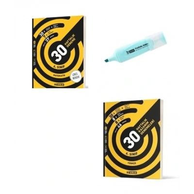 6.Sınıf Matematik Ve Türkçe 30 Haftalık Deneme (Yeni Müfredat)