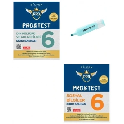 6.Sınıf ProTest Din Kültürü Sosyal Bilgiler Soru Bankası Yeni Müfredat
