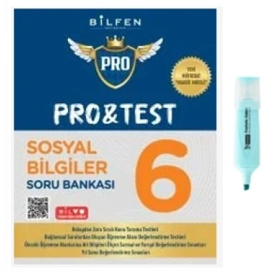 6.Sınıf ProTest Sosyal Bilgiler Soru Bankası Yeni Müfredat