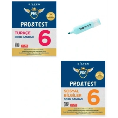 6.Sınıf ProTest Türkçe Ve Sosyal Bilgiler Soru Bankası Yeni Müfredat