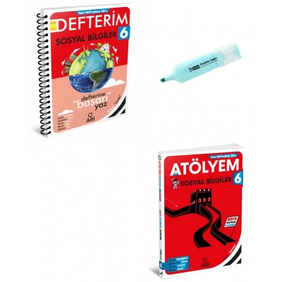 6.Sınıf Sosyal Bilgiler Akıllı Defterim Ve Sosyal Bilgiler Atölyem Soru Bankası