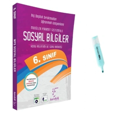 6.Sınıf Sosyal Bilgiler MPS Konu Anlatımlı Soru Bankası (Yeni Müfredat)