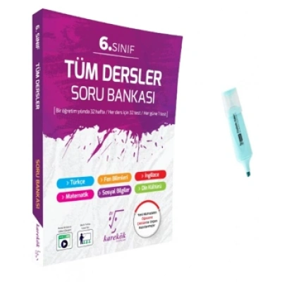 6.Sınıf Tüm Dersler Soru Bankası (Yeni Müfredat)