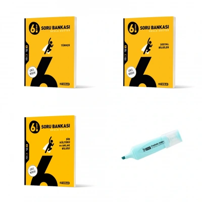 6.Sınıf Türkçe Sosyal Bilgiler Ve Din Soru Bankası (Yeni Müfredat)