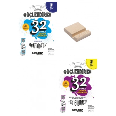 7. Sınıf 32 Haftalık Matematik ve Fen Bilimleri Kazanım Denemeleri