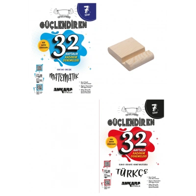 7. Sınıf 32 Haftalık Matematik ve Türkçe Kazanım Denemeleri