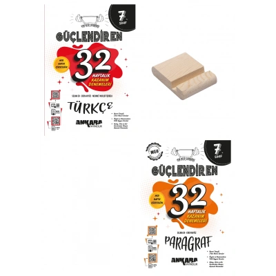7. Sınıf 32 Haftalık Türkçe ve Paragraf Kazanım Denemeleri