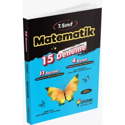 7. Sınıf Aydın Matematik 15 Deneme
