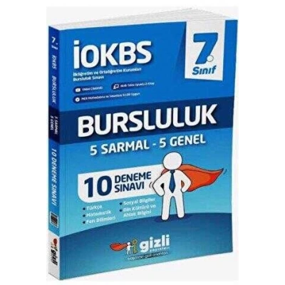 7. Sınıf İOKBS Bursluluk 10 Deneme Sınavı