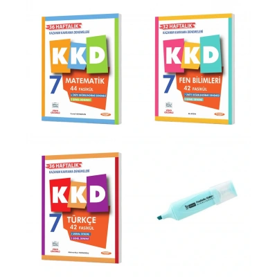 7. Sınıf KKD Matematik Fen Bilimleri Ve Türkçe