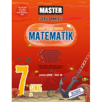 7. Sınıf Master Matematik Soru Bankası