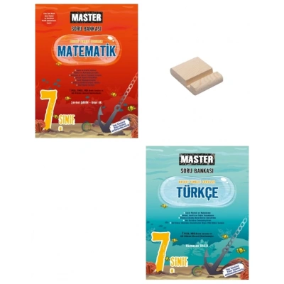 7. Sınıf Master Matematik ve Türkçe Soru Bankası