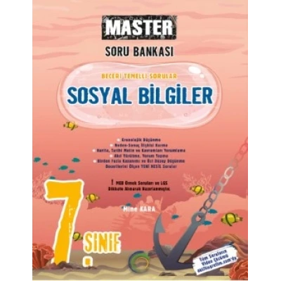 7. Sınıf Master Sosyal Bilgiler Soru Bankası