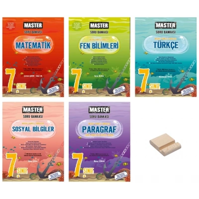 7. Sınıf Master Tüm Dersler Soru Bankası 5li Set
