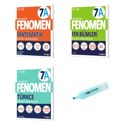 7. Sınıf Matematik Fen Bilimleri Ve Türkçe A Serisi Soru Bankası