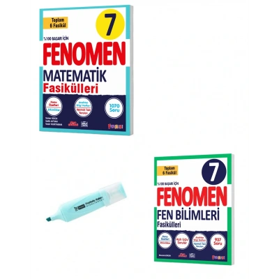 7. Sınıf Matematik Ve Fen Bilimleri Fasikülleri