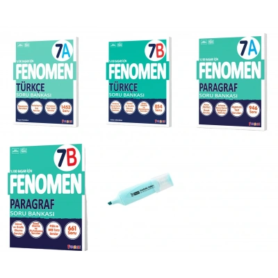 7. Sınıf Türkçe A-B Ve Paragraf A-B Soru Bankası