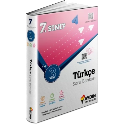 7. Sınıf Türkçe Üç Adım Soru Bankası