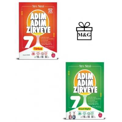7.Sınıf Adım Adım Türkçe Ve Sosyal Bilgiler Konu Anlatımlı