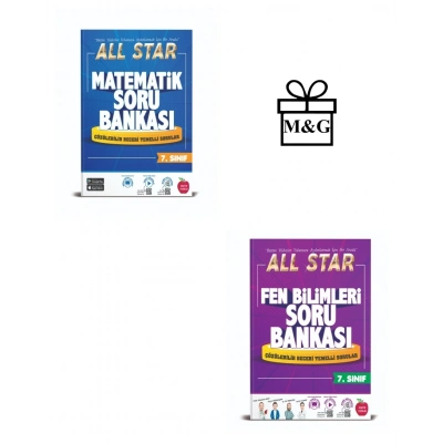 7.Sınıf All Star Matematik Ve Fen Bilimleri Soru Bankası