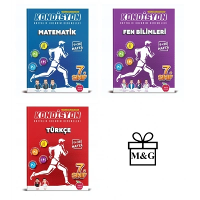 7.Sınıf Kondisyon Matematik Fen Bilimleri Ve Türkçe Denemesi