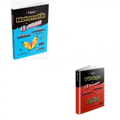 7.Sınıf Matematik Türkçe Deneme