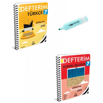7.Sınıf Türkçe Ve Sosyal Bilgiler Akıllı Defterim