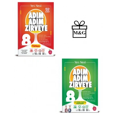 8.Sınıf Adım Adım Türkçe Ve TC. İnkılap Tarihi Ve Atatürkçülük Konu Anlatımlı