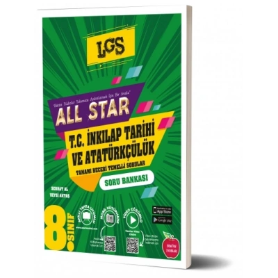8.Sınıf All Star T.C. İnklap Tarihi Ve Atatürkçülük Soru Bankası