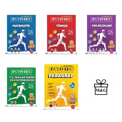 8.Sınıf Kondisyon Matematik Türkçe Fen Bilimleri T.C. İnkılap Tarihi Ve Atatürkçülük Ve Paragraf Deneme