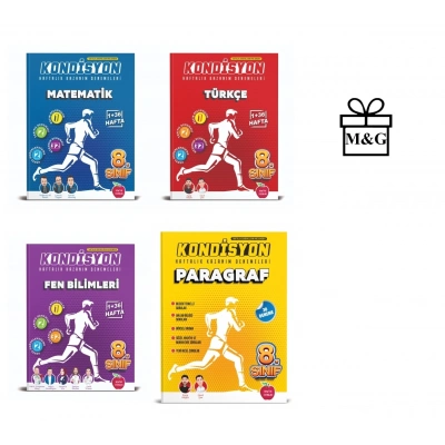 8.Sınıf Kondisyon Matematik Türkçe Fen Bilimleri Ve Paragraf Deneme