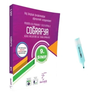 9.Sınıf Coğrafya MPS Konu Anlatımı Ve Soru Bankası (Yeni Müfredat)