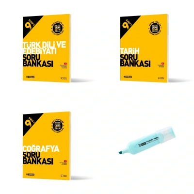 9.Sınıf Edebiyat Tarih Ve Coğrafya Soru Bankası (Yeni Müfredat)