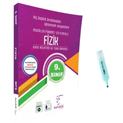 9.Sınıf Fizik MPS Konu Anlatımı Ve Soru Bankası (Yeni Müfredat)