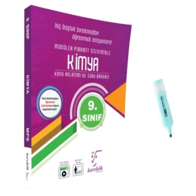 9.Sınıf Kimya MPS Konu Anlatımı Ve Soru Bankası (Yeni Müfredat)