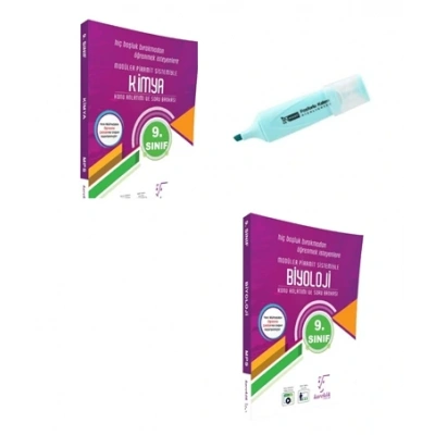 9.Sınıf Kimya Ve Biyoloji MPS Konu Anlatımı Soru Bankası (Yeni Müfredat)