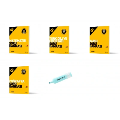 9.Sınıf Matematik Edebiyat Tarih Ve Coğrafya Soru Bankası (Yeni Müfredat)