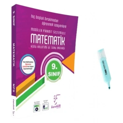 9.Sınıf Matematik MPS Konu Anlatımı Ve Soru Bankası (Yeni Müfredat)