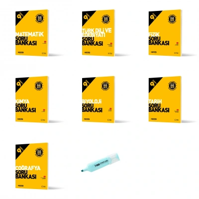 9.Sınıf Tüm Dersler Soru Bankası Seti (Yeni Müfredat)