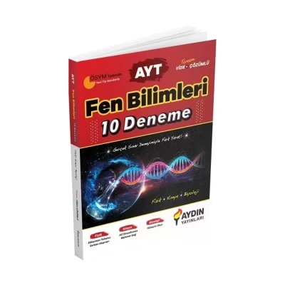 AYT Fen Bilimleri 10 Deneme