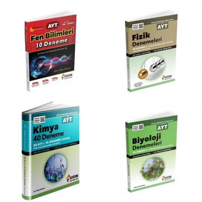 AYT Fen Bilimleri Fizik Kimya ve Biyoloji Deneme