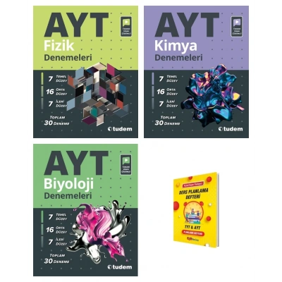AYT Fizik Kimya ve Biyoloji Denemeleri