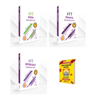 AYT Fizik Kimya ve Biyoloji Denemeleri