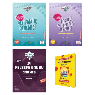 AYT IceBerg Matematik Edebiyat ve Felsefe Grubu Eşit Ağırlık Deneme Seti