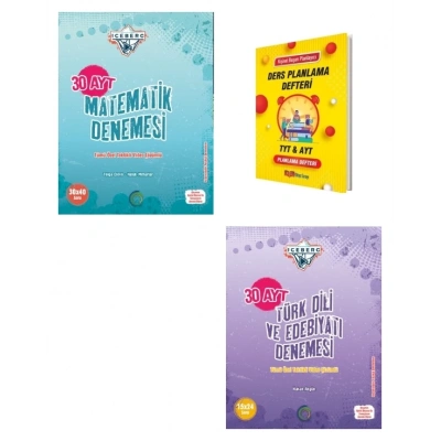 AYT IceBerg Matematik ve Türk Dili Edebiyatı Deneme Seti