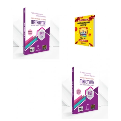 AYT MATEMATİK (1-2) KONU ANLATIMI VE SORU BANKASI SETİ