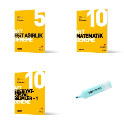 AYT Eşit Ağırlık Matematik Ve Edebiyat Sosyal-1 Deneme