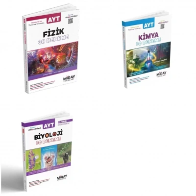 AYT Miray Fizik Kimya Biyoloji Deneme