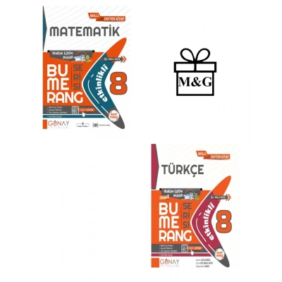 BUMERANG LGS 8. Sınıf Etkinlikli Matematik ve Türkçe