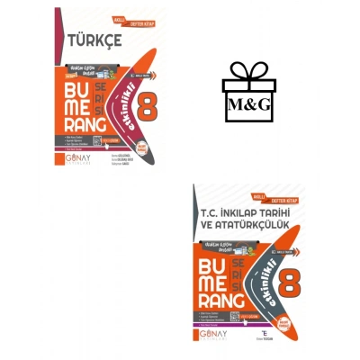BUMERANG LGS 8. Sınıf Etkinlikli Türkçe ve İnkılap Tarihi
